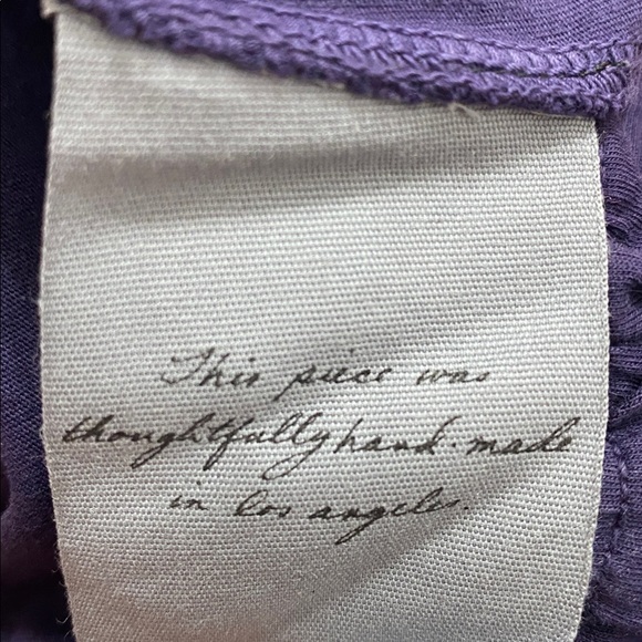 NWOT Raquel Allegra Relaxed Pant Nightshade Tie Dye size XS - Picture 13 of 15